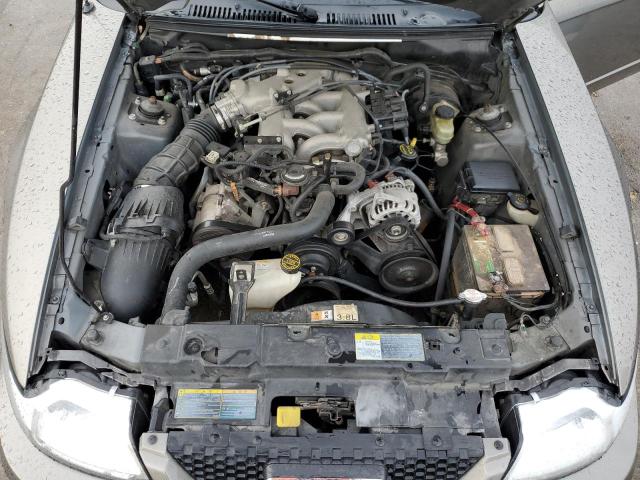 1FAFP40461F232140 - 2001 FORD MUSTANG GRAY photo 11