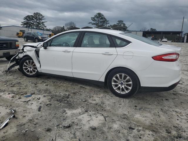 3FA6P0G73FR196460 - 2015 FORD FUSION S WHITE photo 2