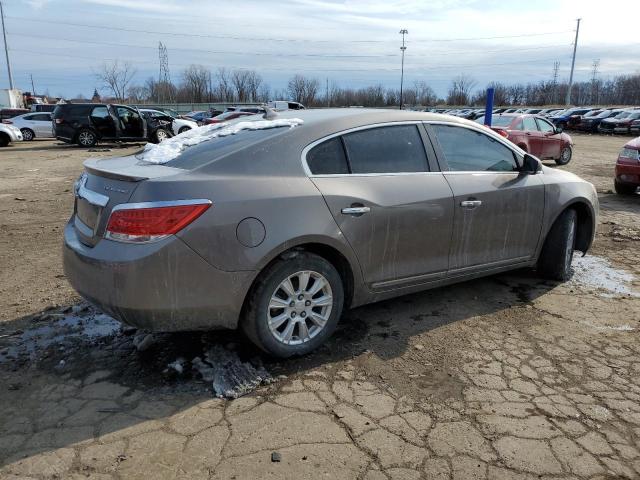 1G4GC5ER0CF186677 - 2012 BUICK LACROSSE TAN photo 3