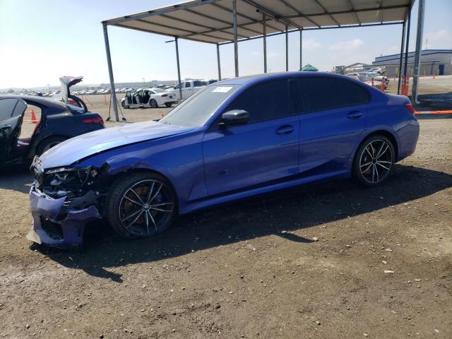 3MW5U7J09N8C40014 - 2022 BMW M340I BLUE photo 1