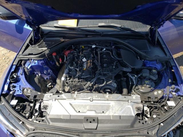 3MW5U7J09N8C40014 - 2022 BMW M340I BLUE photo 11