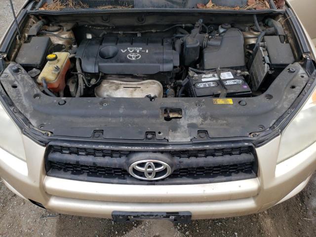 2T3ZF4DV7BW057989 - 2011 TOYOTA RAV4 GOLD photo 12