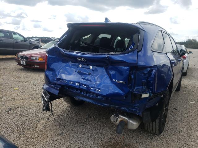 5XYRK4LF9MG023558 - 2021 KIA SORENTO SX BLUE photo 9