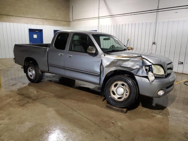 5TBRN34164S442497 - 2004 TOYOTA TUNDRA ACCESS CAB SR5 GRAY photo 4