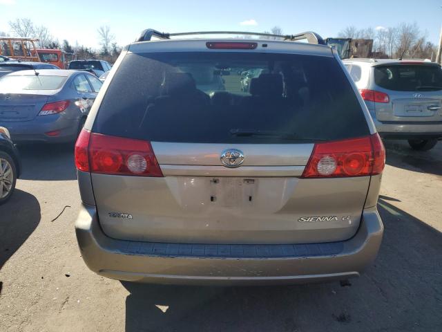 5TDZA23C56S505088 - 2006 TOYOTA SIENNA CE TAN photo 6