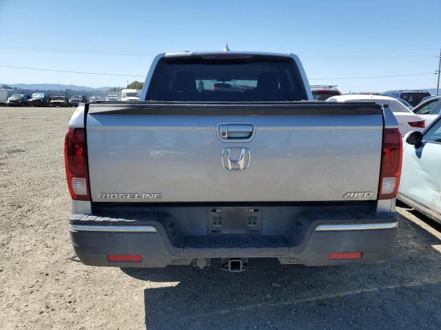 5FPYK3F17JB016804 - 2018 HONDA RIDGELINE SPORT SILVER photo 6