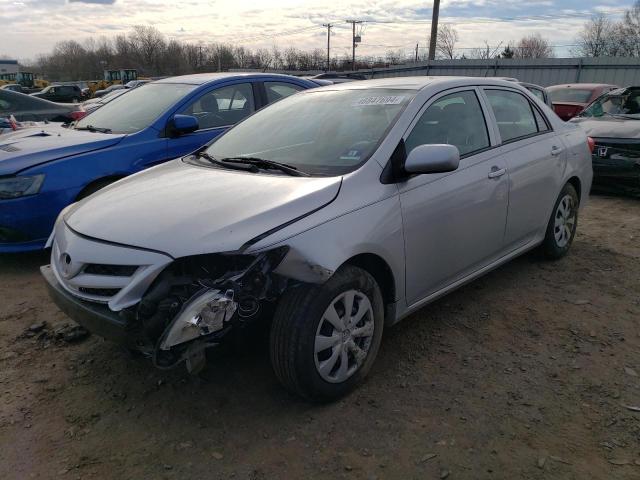 2T1BU4EEXDC990336 - 2013 TOYOTA COROLLA BASE SILVER photo 1