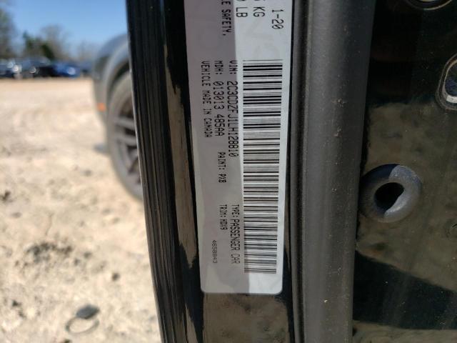 2C3CDZFJ1LH128810 - 2020 DODGE CHALLENGER R/T SCAT PACK BLACK photo 12