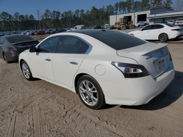 1N4AA5AP5DC846886 - 2013 NISSAN MAXIMA S WHITE photo 2