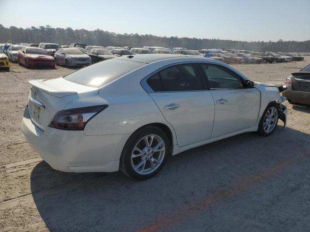 1N4AA5AP5DC846886 - 2013 NISSAN MAXIMA S WHITE photo 3