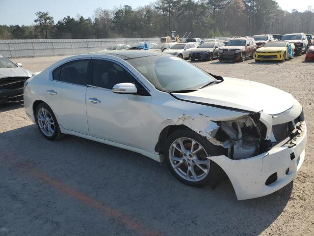 1N4AA5AP5DC846886 - 2013 NISSAN MAXIMA S WHITE photo 4