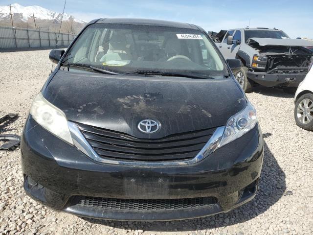 5TDKA3DC6CS015079 - 2012 TOYOTA SIENNA BASE BLACK photo 5