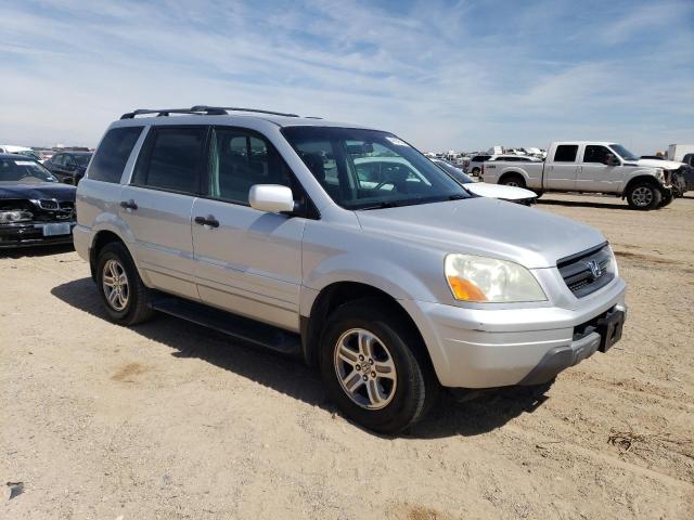 2HKYF18493H503094 - 2003 HONDA PILOT EX SILVER photo 4