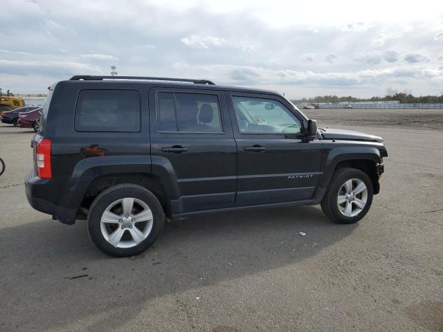 1C4NJRFB5ED549516 - 2014 JEEP PATRIOT LATITUDE BLACK photo 3