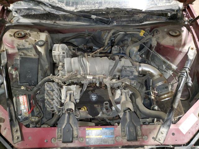 2G2WP552871216288 - 2007 PONTIAC GRAND PRIX 勃艮第红 照片 11