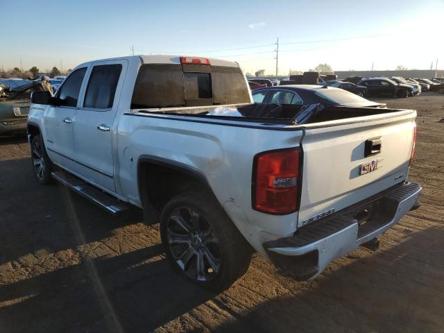 3GTU2WECXEG386964 - 2014 GMC SIERRA K1500 DENALI WHITE photo 2