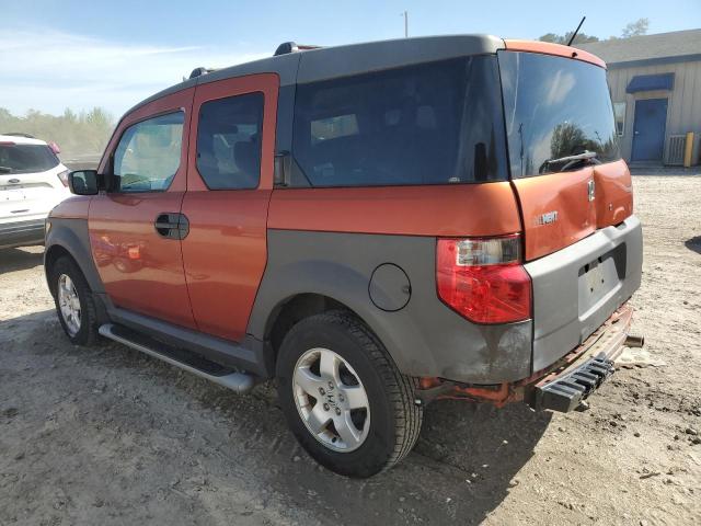 5J6YH18615L011390 - 2005 HONDA ELEMENT EX ORANGE photo 2