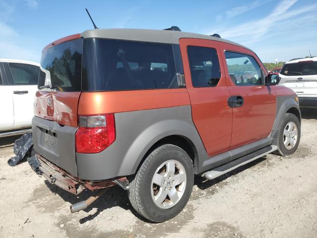 5J6YH18615L011390 - 2005 HONDA ELEMENT EX ORANGE photo 3