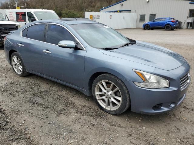 1N4AA5AP8BC842666 - 2011 NISSAN MAXIMA S BLUE photo 4