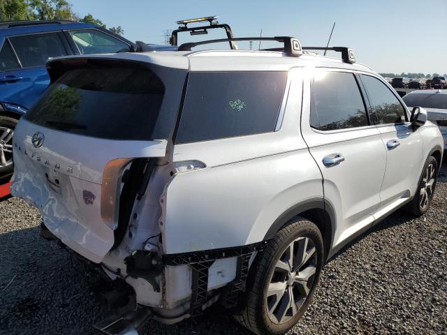 KM8R44HE0MU201183 - 2021 HYUNDAI PALISADE SEL WHITE photo 3