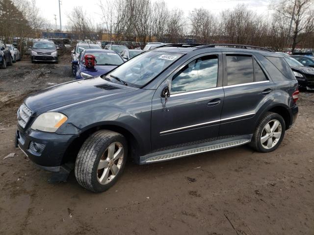 4JGBB8GB3AA599752 - 2010 MERCEDES-BENZ ML 350 4MATIC GRAY photo 1