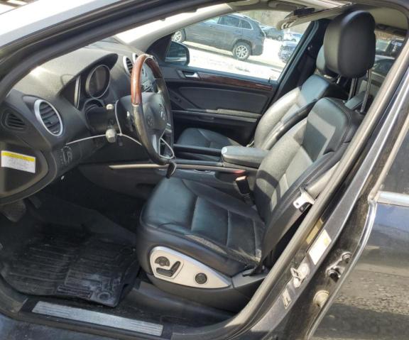 4JGBB8GB3AA599752 - 2010 MERCEDES-BENZ ML 350 4MATIC GRAY photo 7