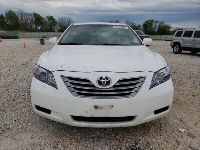 4T1BB46K89U074786 - 2009 TOYOTA CAMRY HYBRID WHITE photo 5