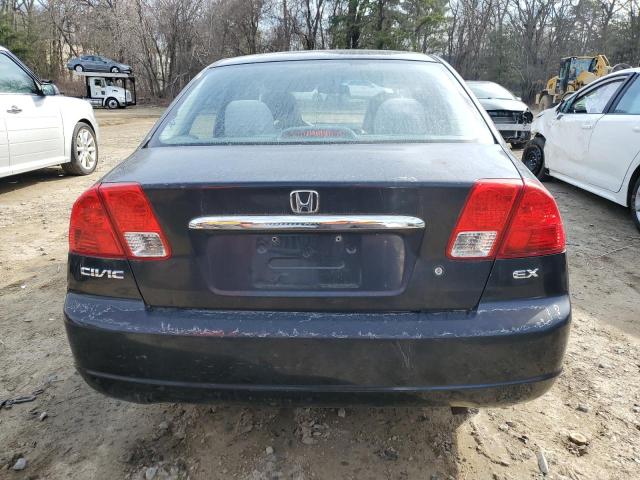 2HGES26783H578199 - 2003 HONDA CIVIC EX BLACK photo 6