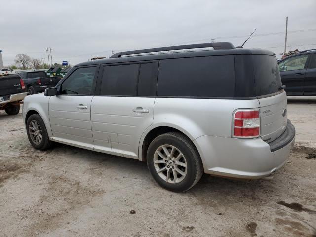 2FMGK5B88EBD39759 - 2014 FORD FLEX SE SILVER photo 2