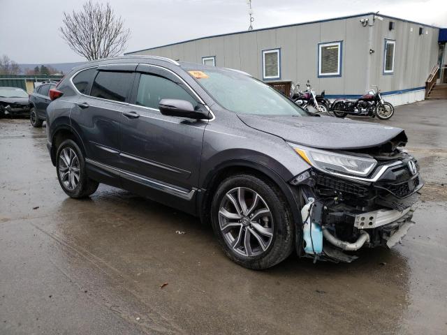 2HKRW2H93MH630155 - 2021 HONDA CR-V TOURING GRAY photo 4