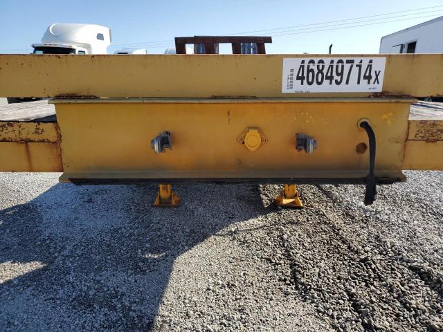13N838270J1542872 - 1988 FONTAINE FLATBED TR YELLOW photo 8