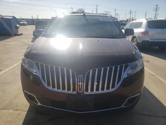 2LMDJ6JK0BBJ11389 - 2011 LINCOLN MKX BURGUNDY photo 5