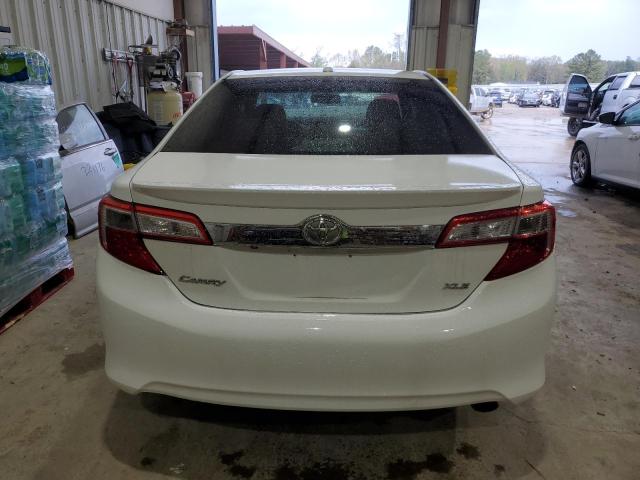 4T4BF1FK2CR208031 - 2012 TOYOTA CAMRY BASE WHITE photo 6