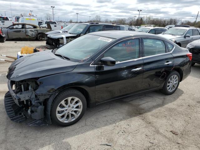 3N1AB7AP0KY449919 - 2019 NISSAN SENTRA S BLACK photo 1