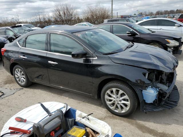 3N1AB7AP0KY449919 - 2019 NISSAN SENTRA S BLACK photo 4