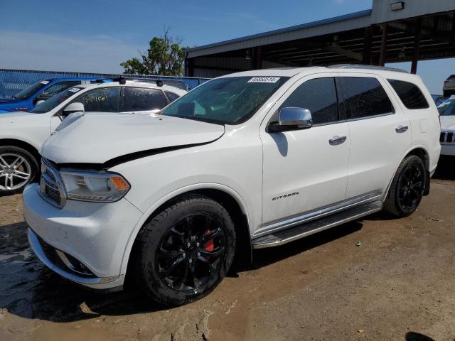 1C4SDHET0HC820328 - 2017 DODGE DURANGO CITADEL WHITE photo 1