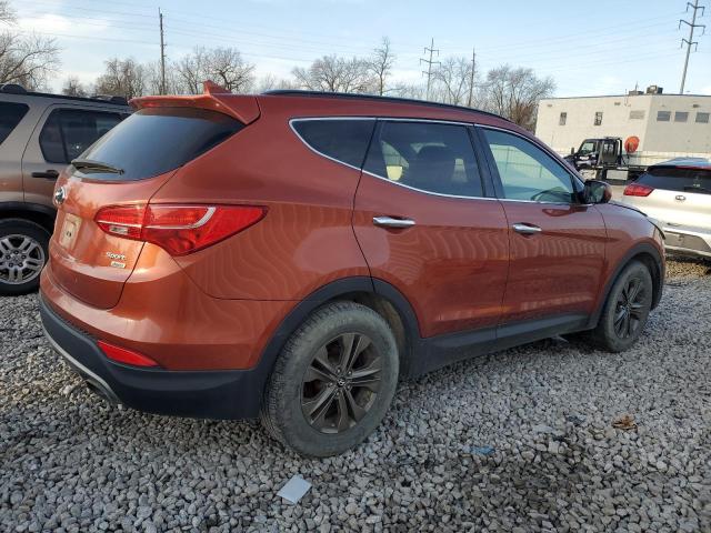 5XYZUDLB6DG004683 - 2013 HYUNDAI SANTA FE S ORANGE photo 3