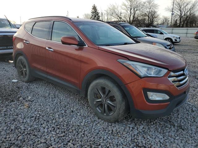 5XYZUDLB6DG004683 - 2013 HYUNDAI SANTA FE S ORANGE photo 4