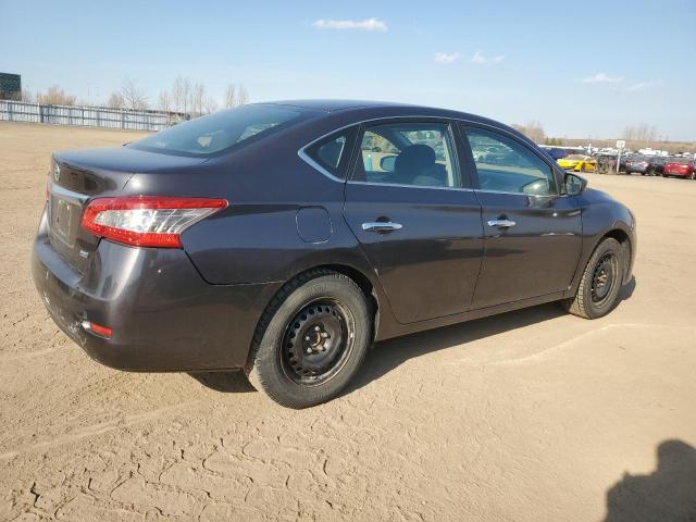 3N1AB7AP8EL649268 - 2014 NISSAN SENTRA S GRAY photo 3