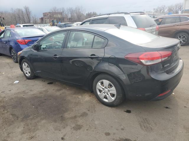 3KPFK4A73JE269707 - 2018 KIA FORTE LX BLACK photo 2