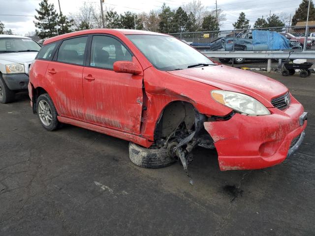 2T1KR32E35C396446 - 2005 TOYOTA COROLLA MA XR RED photo 4