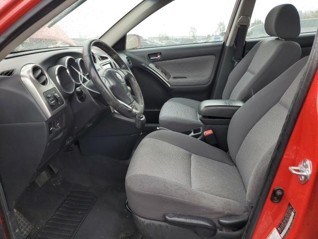 2T1KR32E35C396446 - 2005 TOYOTA COROLLA MA XR RED photo 7