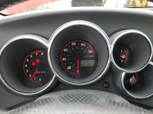 2T1KR32E35C396446 - 2005 TOYOTA COROLLA MA XR RED photo 9