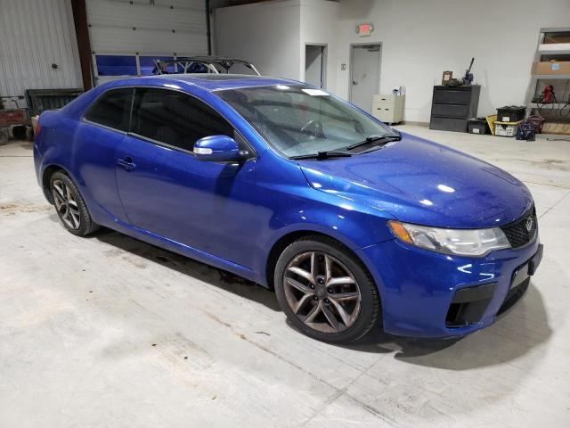 KNAFW6A30A5255009 - 2010 KIA FORTE SX BLUE photo 4