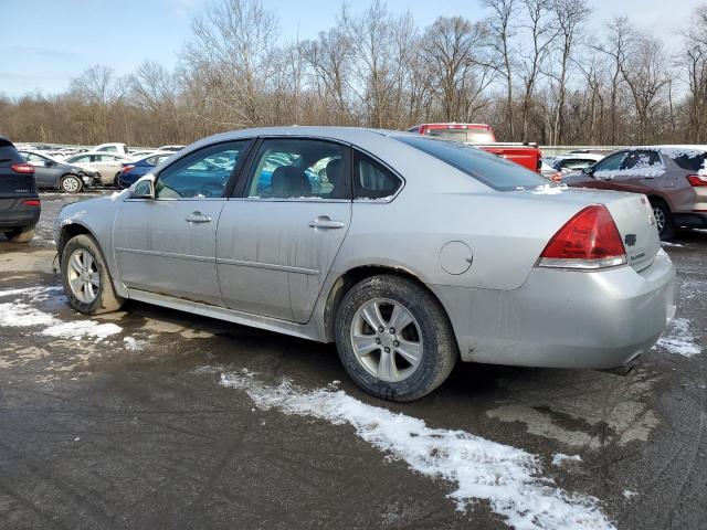 2G1WF5E31C1148040 - 2012 CHEVROLET IMPALA LS SILVER photo 2