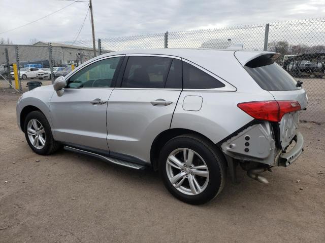 5J8TB4H55EL002123 - 2014 ACURA RDX TECHNOLOGY SILVER photo 2