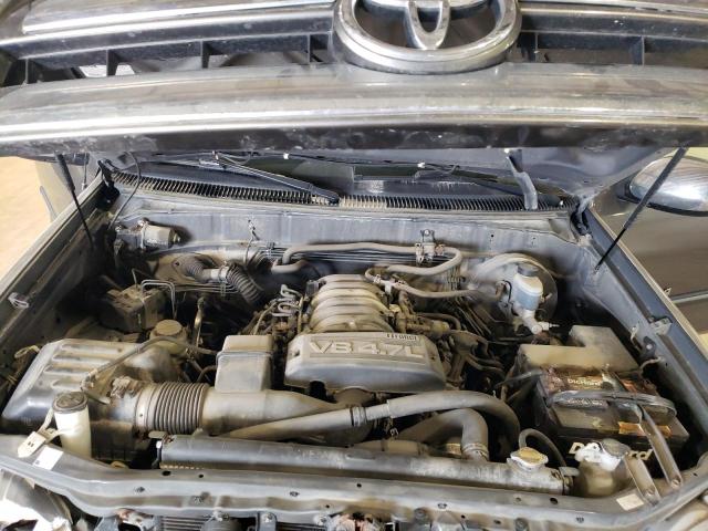 5TBRT34196S482937 - 2006 TOYOTA TUNDRA ACCESS CAB SR5 GRAY photo 11