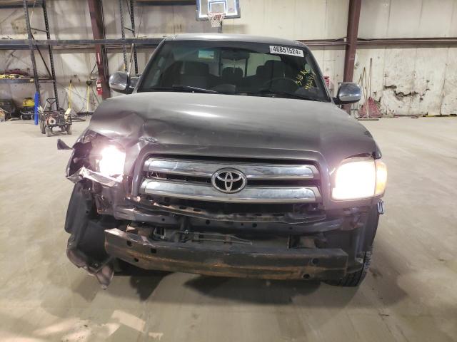5TBRT34196S482937 - 2006 TOYOTA TUNDRA ACCESS CAB SR5 GRAY photo 5