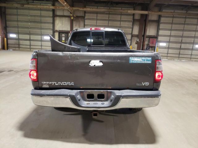 5TBRT34196S482937 - 2006 TOYOTA TUNDRA ACCESS CAB SR5 GRAY photo 6