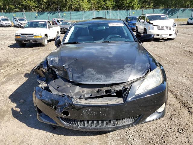 JTHBK262365010362 - 2006 LEXUS IS 250 BLACK photo 5